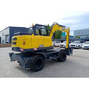 360° Tracked Wheel Type Mechanical Digger For Garden Planting Nursery Ditching