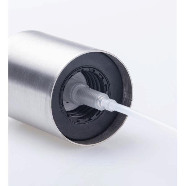 Stainless Steel BBQ Barbecue Cooking Tool Refillable Oil Dispenser Glass Plastic Vinegar Oil Sprayer Bottle