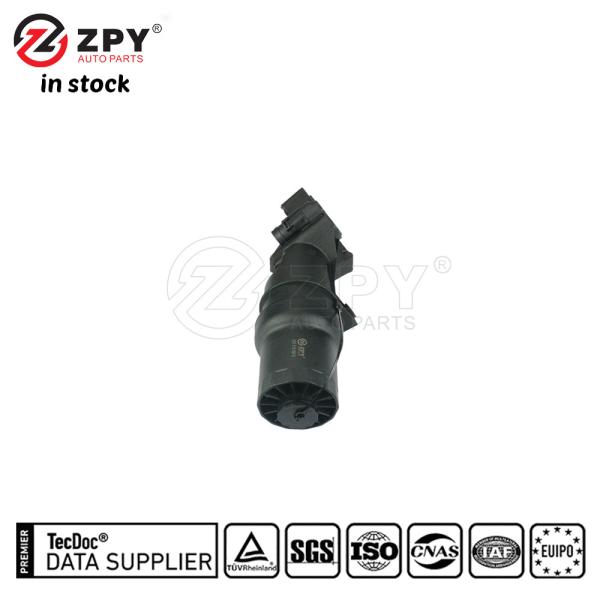 ZPY Engine Oil Filter Housing 07K115397E for VW Audi Porsche