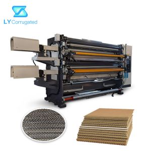 D6A Corrugated Cardboard Machine , Corrugated Box Gluing Machine 2300mm 10kw