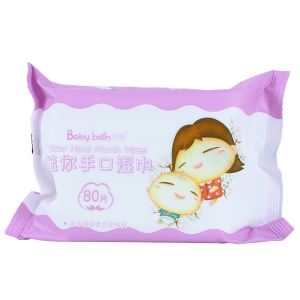Quality Disposable Natural Organic Sensitive Baby Wipe Biodegradable 99.9% Pure Water for sale