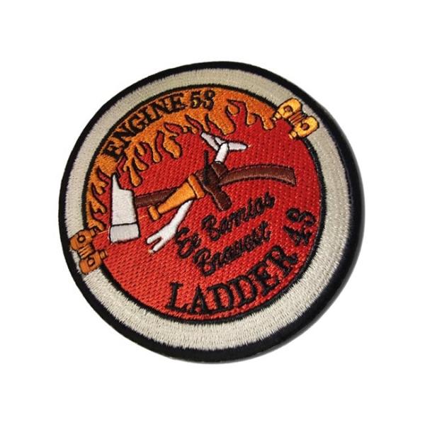 4x4 Inch Fire Department Patches