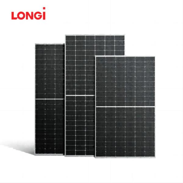 Monocrystalline Silicon Longi PV Panel 560 Watt Solar Panel Transparent