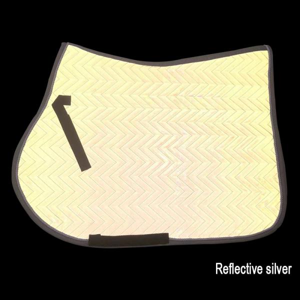 Waterproof Reflective Silver Equine Saddle Pad Horse Riding Equipment