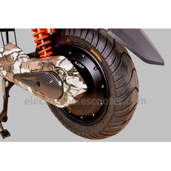 2000W 72V Electric Pedal Assist Scooter 60km/H