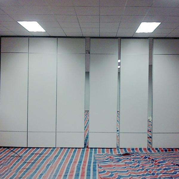 Banquet Hall Classroom Movable Wall Divider On Wheels For Art Gallery