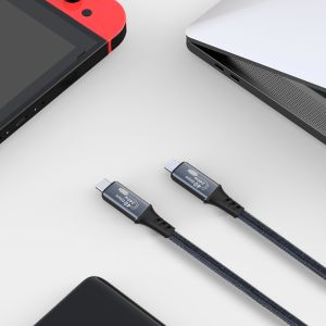 Click image to open expanded view Share to USB4 type-c Cable, high-speed 40Gbps,