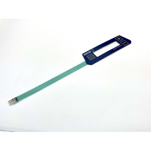 Customizable Matte Coating PC Standard Membrane Switch With Transparent LCD