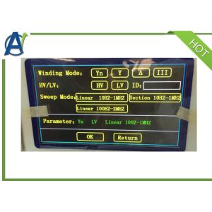 Electrical Test Instrument for Transformer Winding Deformation Displacement Test