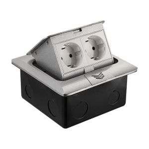 British/European/French/Universal Combination Floor Socket with Aluminum Alloy