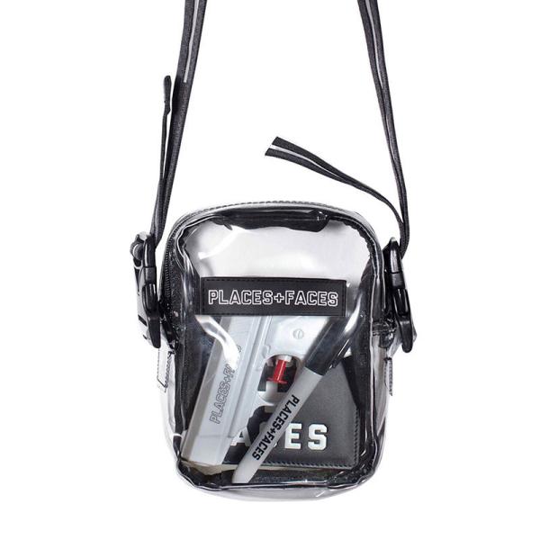 Buy Places Faces Fashion Fanny Pack ODM Clear PVC Side Bag at wholesale prices