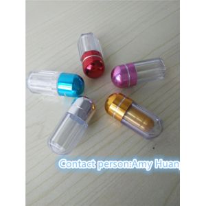 Reusable Small Plastic Pill Bottles Empty Plastic Pill Containers For Single