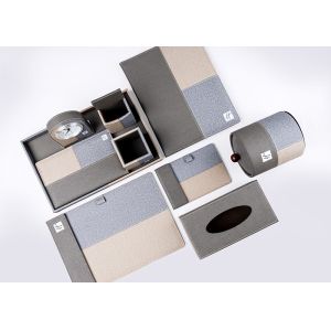 Five Star Customized Logo Leather Tray Hotel Accessories