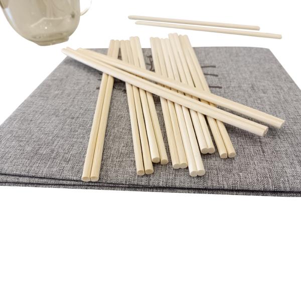 Buy Polished and Smooth Surface Natural Bamboo Tensoge Disposable Chopsticks with Custom Logo 210mm/240mm*4.8mm at wholesale prices