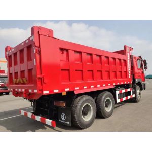 SHACMAN F3000 6x4 Dump Truck 380hp EuroII Red Construction Truck