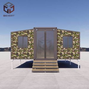 Temporary Or Permanent Housing Luxury Prefabricated House with Plywood Flooring