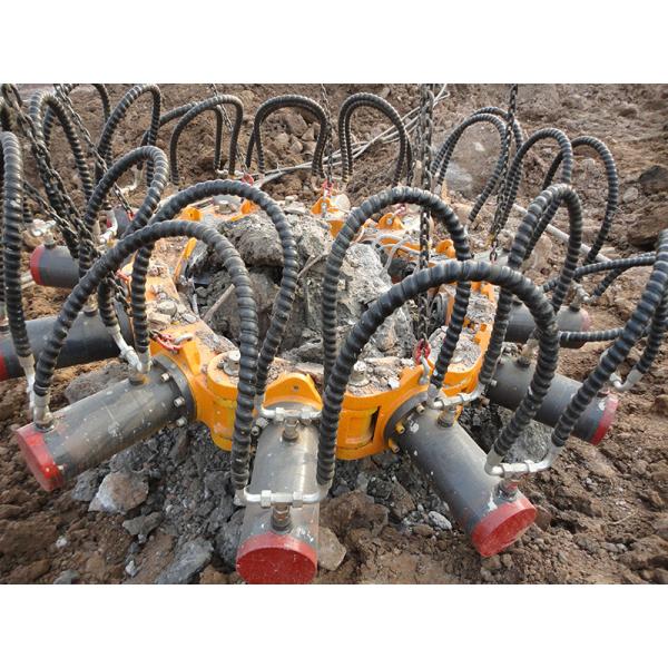 Buy Engineering Construction Hydraulic Pile Breaker Machine 600 ~ 1800mm diameter at wholesale prices