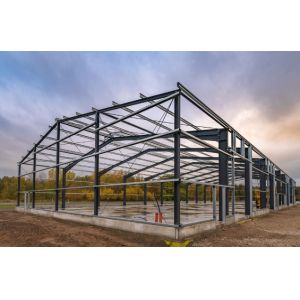 Custom Q355B Pre-Engineered Modular Prefab Industrial Warehouse Steel Structure