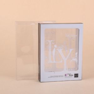 Perfume Cosmetic Packaging Box Folding PET PVC PP Clear Plastic