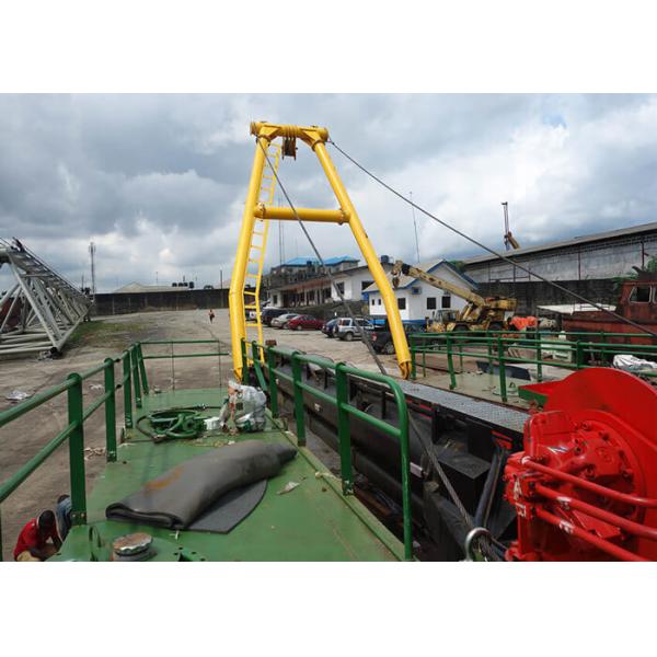 Professional Cutter Suction Dredge , River Dredge Boat Heavy Duty Diesel