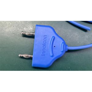 5000V 3050mm blue Insulation, anti-interference bipolar cable assembly wire