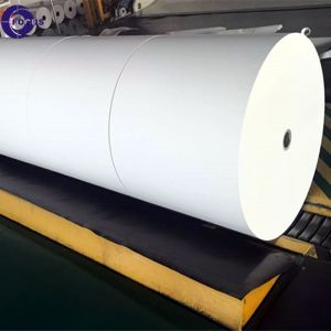 China 3 1/8 Roll Diameter Thermal Paper Jumbo Roll 45gsm / 55gsm / 60gsm / 70gsm Grammage on sale