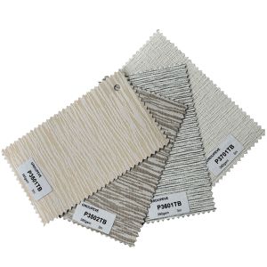 High Draping 380GSM 3M Width Jacquard Sunshade Blackout Roller Blinds Fabric for