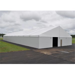 Quality Rain Resistant 20mx50m Clear Span Fabric Structures Large Warehouse for sale