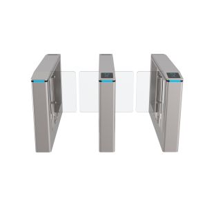 600-1300mm Width 14 Pairs Infrared Swing turnstile SUS304