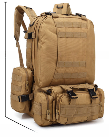 Waterproof and Damp-proof 55L 600D Oxford Fabric Backpack for Sports Activities