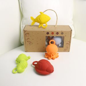 Children Kids Floating Bath Silicone Toys Bpa Free Food Grade