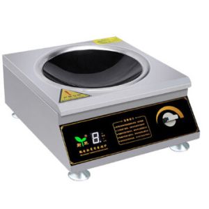 China Induction Electric Single Wok Burner With Humanized Magnetic Switch Design on sale