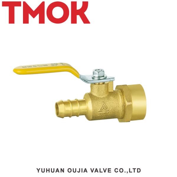 Brass inner wire ball valve long handle ball valve nickel plated source factory direct sales