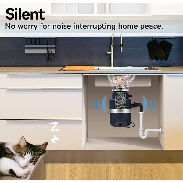 1 HP Powerful Food Waste Grinders for Kitchen Food Garbage Disposal