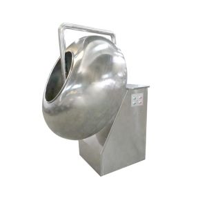 New efficient peanut dragee coater chocolate almond coating machinery