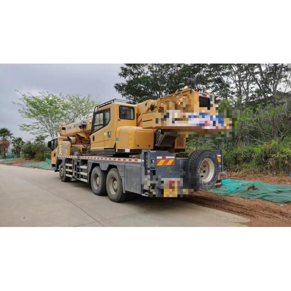 Buy Construction Equipment Orange Maximum Lifting Weight 16t 25 Ton Terrian Mobile Crane at wholesale prices