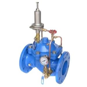 Efficiently Designed Pressure Reducing Valve with Gage Relief Control Valve