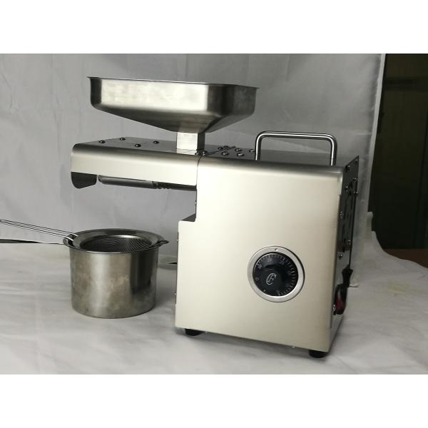 Buy Stainless Steel Mini Home Oil Press Machine Peanut Oil Making Machine at wholesale prices