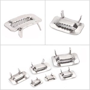 Adjustable Stainless Steel Banding Strap Electrical Buckles