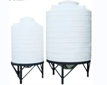 Buy 50-10000 Liter Round Flat Bottom Vertical Type Plastic Water Storage Tanks For Water Treatment at wholesale prices