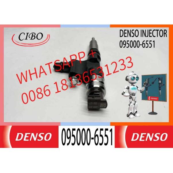 Diesel Fuel Common Rail Injector 095000-6551 095000-6550 23670-E0190 for HINO 300 N04C-TY DUTRO 4.0D