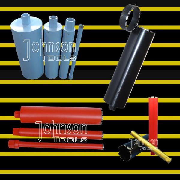 6.5-350mm Diamond Core Drill Bits With Metal Bond Materials Johnson Tools