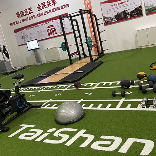 19mm Pictured Artificial Grass White Line For Sports Fields Playgrounds Commercial Places Decoration