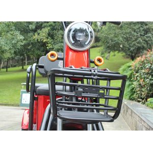 Rear Brake Parking 32Ah Three Wheel Electric Scooter