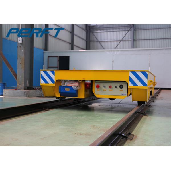 Buy Battery Powered Electric Flat Rail Transfer Cart with Wireless Remote and Hand Combined crane at wholesale prices