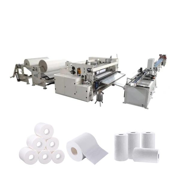 Speed V-Folding Facial Tissue Production Machine 110m/min For Smooth And