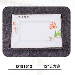 Quality Easy To Clean Melamine Salad Plate With High Fade Resistance for sale