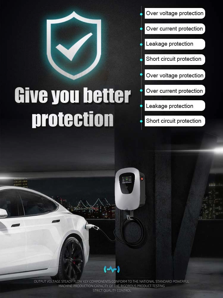 Pevc2107 11kw EV Charging Station 22kw 3 Phase For Electric Vehicle Home Car Charging Point