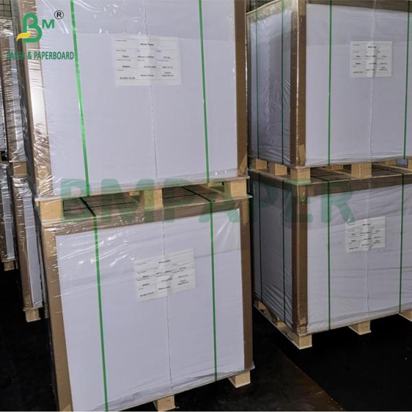 200gsm 250gsm White Kraft Paper For Shopping Bags Tear Resistant 72 x 102cm