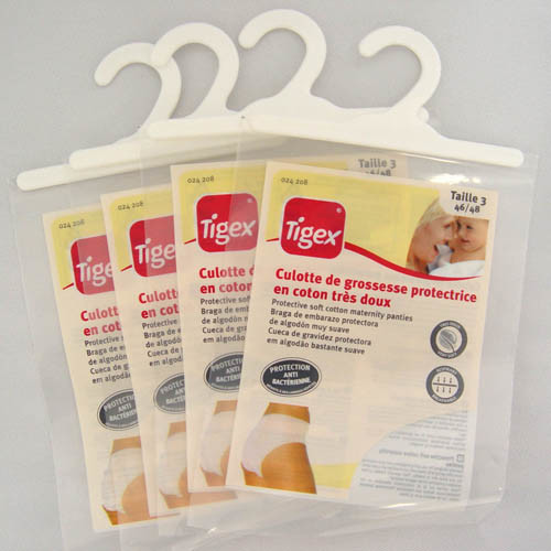 Buy LDPE Plastic Zipper Bag CMYK Zipper Hanging Hook Bag Regeneration at wholesale prices